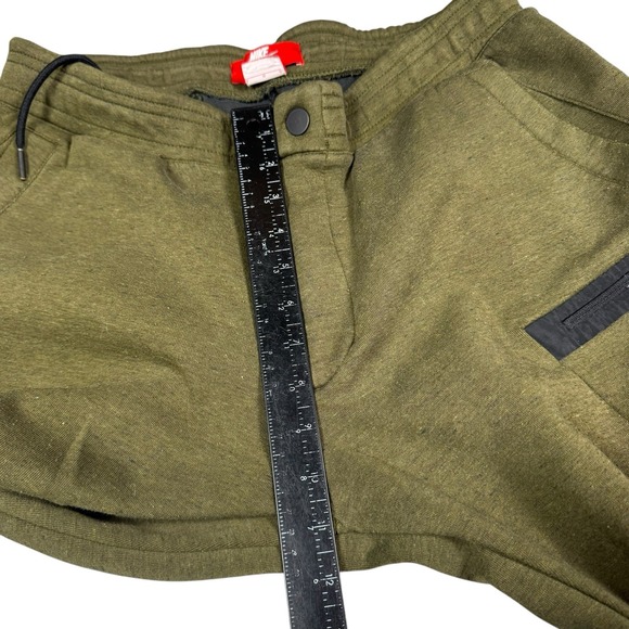 Nike Tech Fleece Sweatpants Mens Large‎ Pack Olive Pants Sportswear 805218 330 - Picture 11 of 12